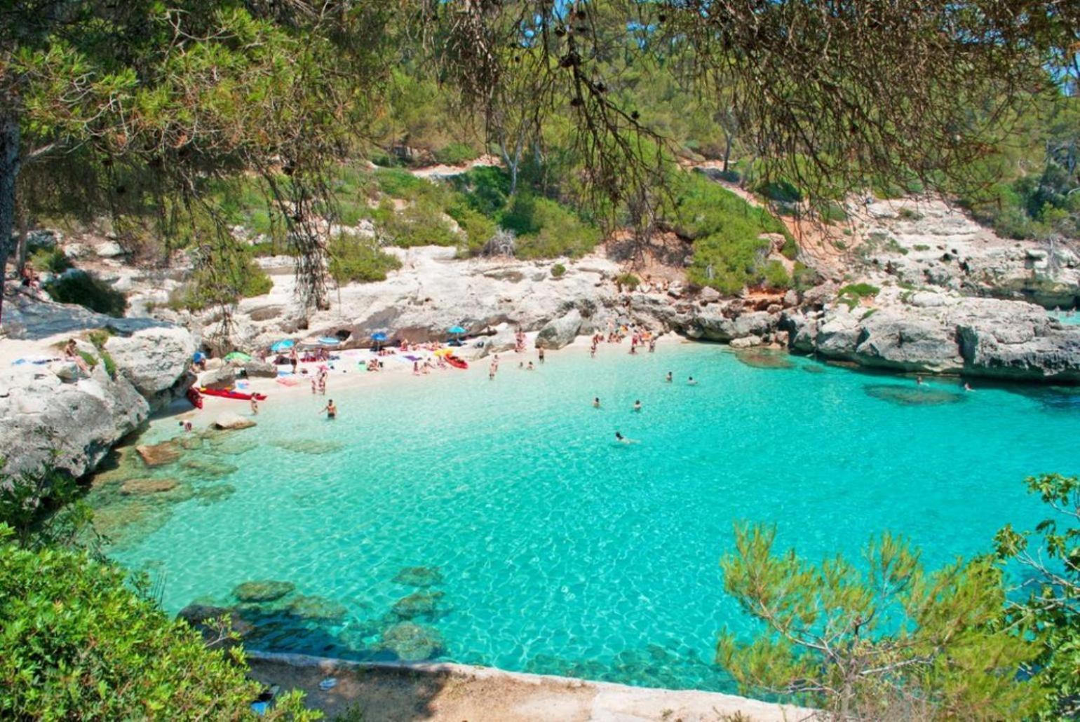 Villa Calitja Dos Cala en Bosch Luaran gambar